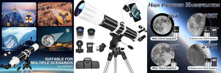 Professional Telescopes for Adults Astronomy